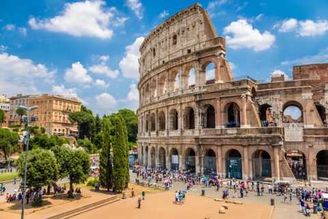 Roma: Forbi-køen-omvisning i Colosseum, Forum Romanum og Palatinerhøyden