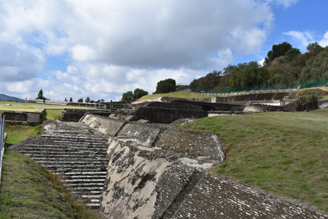 From Puebla: Cholula Pyramid and Churches all included