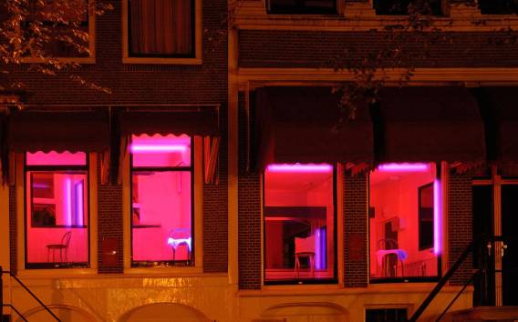 Amsterdam: Rotlichtviertel-Audiotour am Telefon