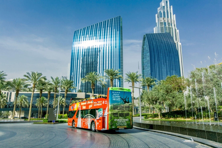 Dubaj: Wycieczka autobusowa Hop-On Hop-Off — 24, 48 lub 72 godzinyWycieczka wskakuj/wyskakuj w Dubaju: bilet 48-godz. Standard