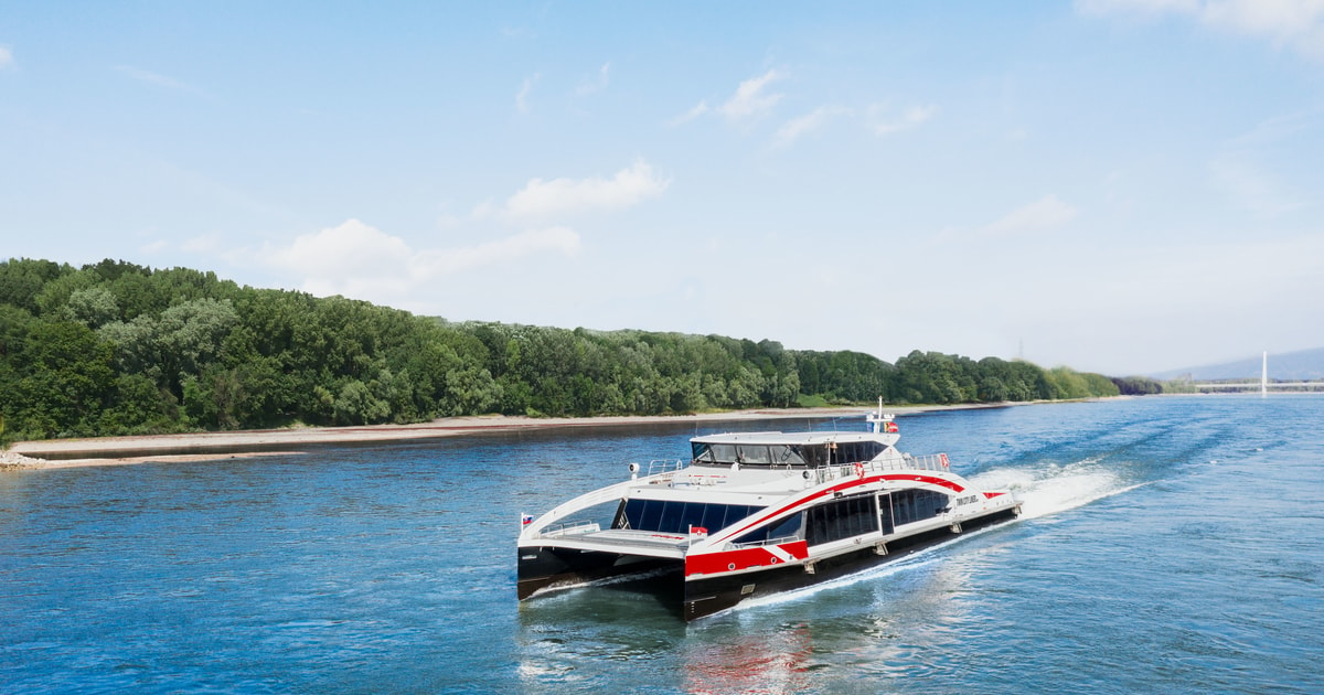 vienna bratislava catamaran