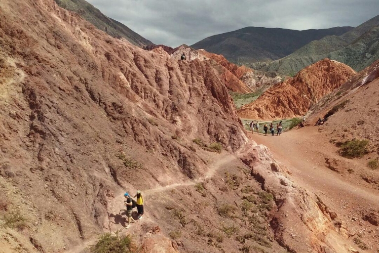 From Salta: Salinas Grandes, Purmamarca & Los Colorados Hike Tour with Hotel Pickup