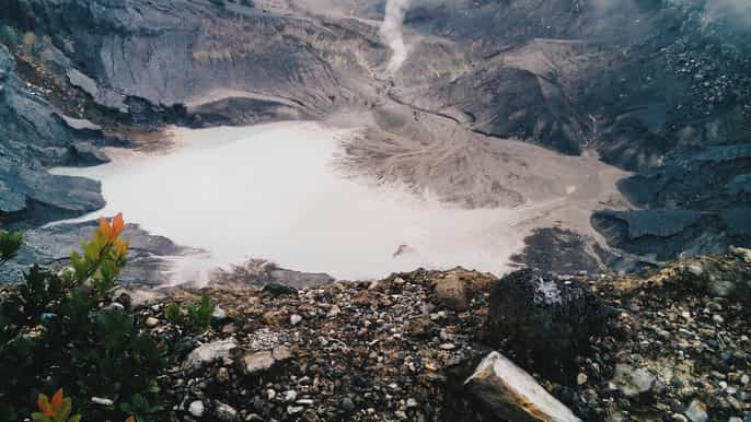 from bandung fullday trip with volcano and hot spring