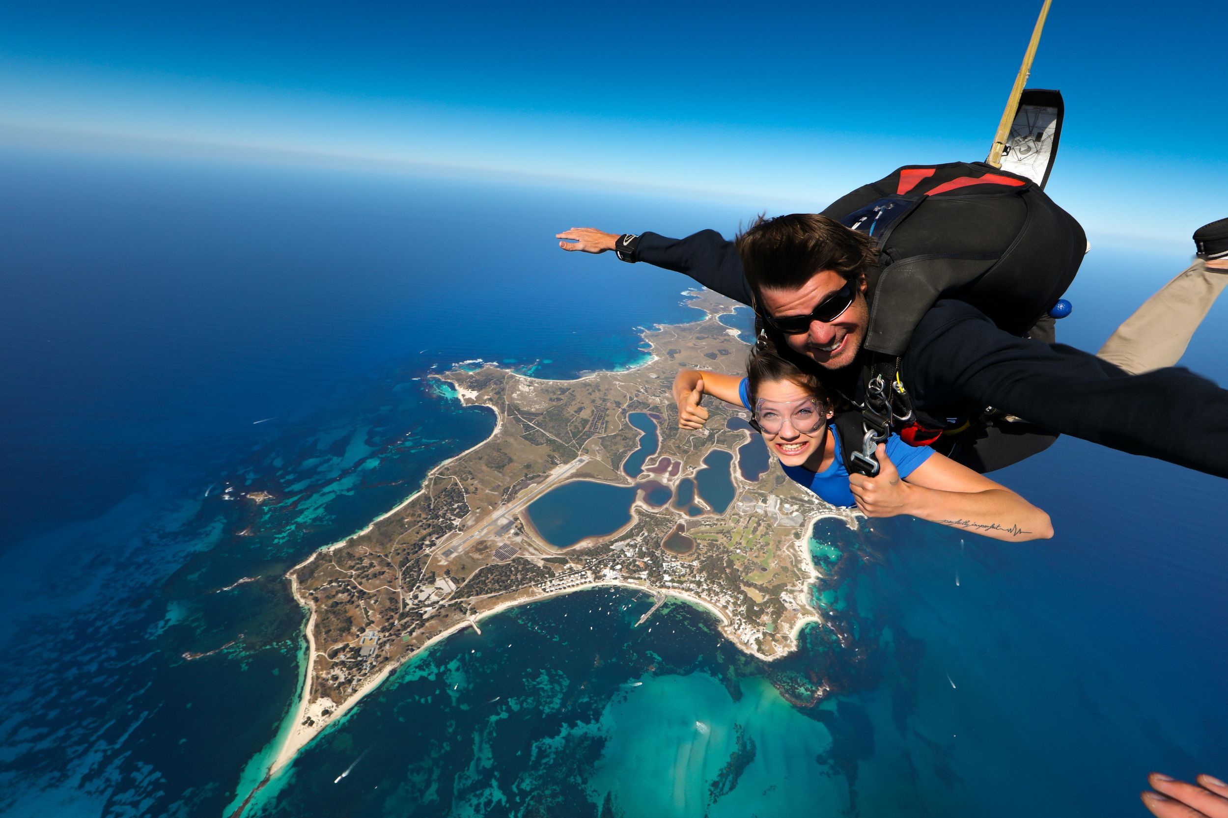 Hillary's Harbour: Rottnest Island Fallschirmsprung und Fährenpaket