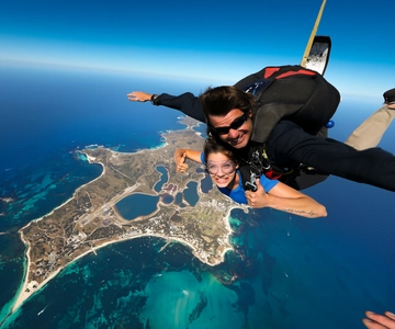 Hillary's Harbour: Rottnest Island Skydive and Ferry Package