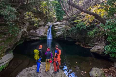 From Andros Town: Achla River Trekking