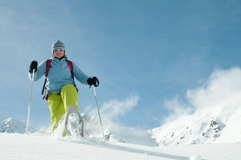 Tromsø: Malerische & umweltfreundliche Schneeschuh-Wanderung