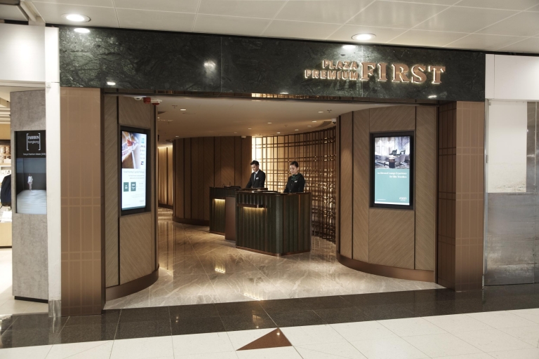 Internationaler Flughafen Hongkong: Premium-Lounge-EintrittGate 35: Plaza Premium – 6 Stunden