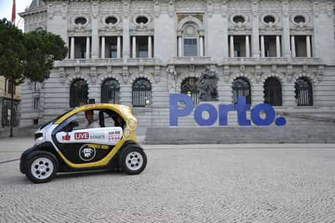 porto 2hour selfdrive city tour in electric car with gps