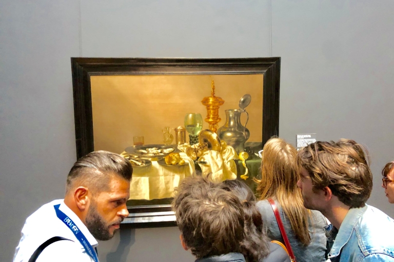Amsterdam: Historical City Tour with Rijksmuseum Visit Private Tour in French