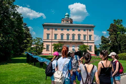 Lugano : Visite guidée à pied à Gandria avec croisière en bateau