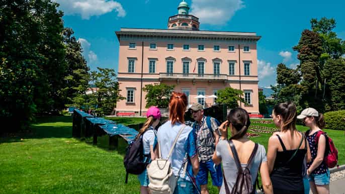 lugano guided walking tour to gandria with boat cruise
