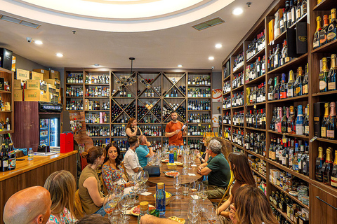 Malaga: Spanish Wine Tasting with 5 Wines and Pairing Tapas