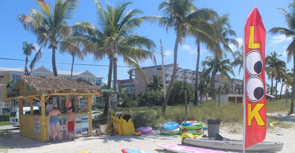 Key West: All-Day Watersports Beach Pass With Parasailing
