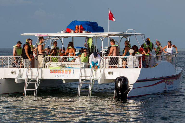 Key West: Dolphin &amp; Snorkel Boat Tour med solnedgångsalternativKey West: Dolphin &amp; Snorkel båttur dagtid