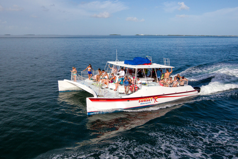 Key West: Dolphin &amp; Snorkel Boat Tour med solnedgångsalternativKey West: Dolphin &amp; Snorkel båttur dagtid