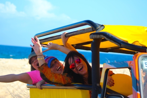 Aruba: Jeepsafaritocht met gids over het natuurlijke zwembad en de Indiase grotAruba: jeepsafari met natuurlijk zwembad en grot
