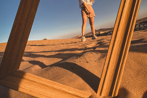 Doha: Sunset Desert Safari, Dune Bashing with dinner at Souq