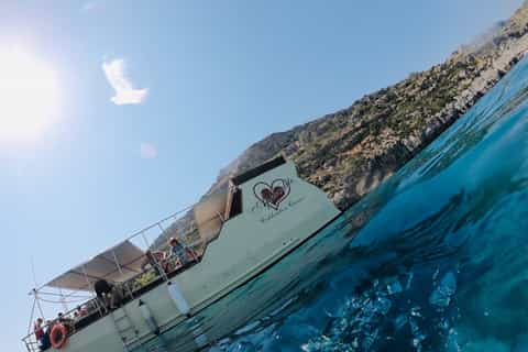 rhodes sun and sea 3hour all inclusive swimming cruise
