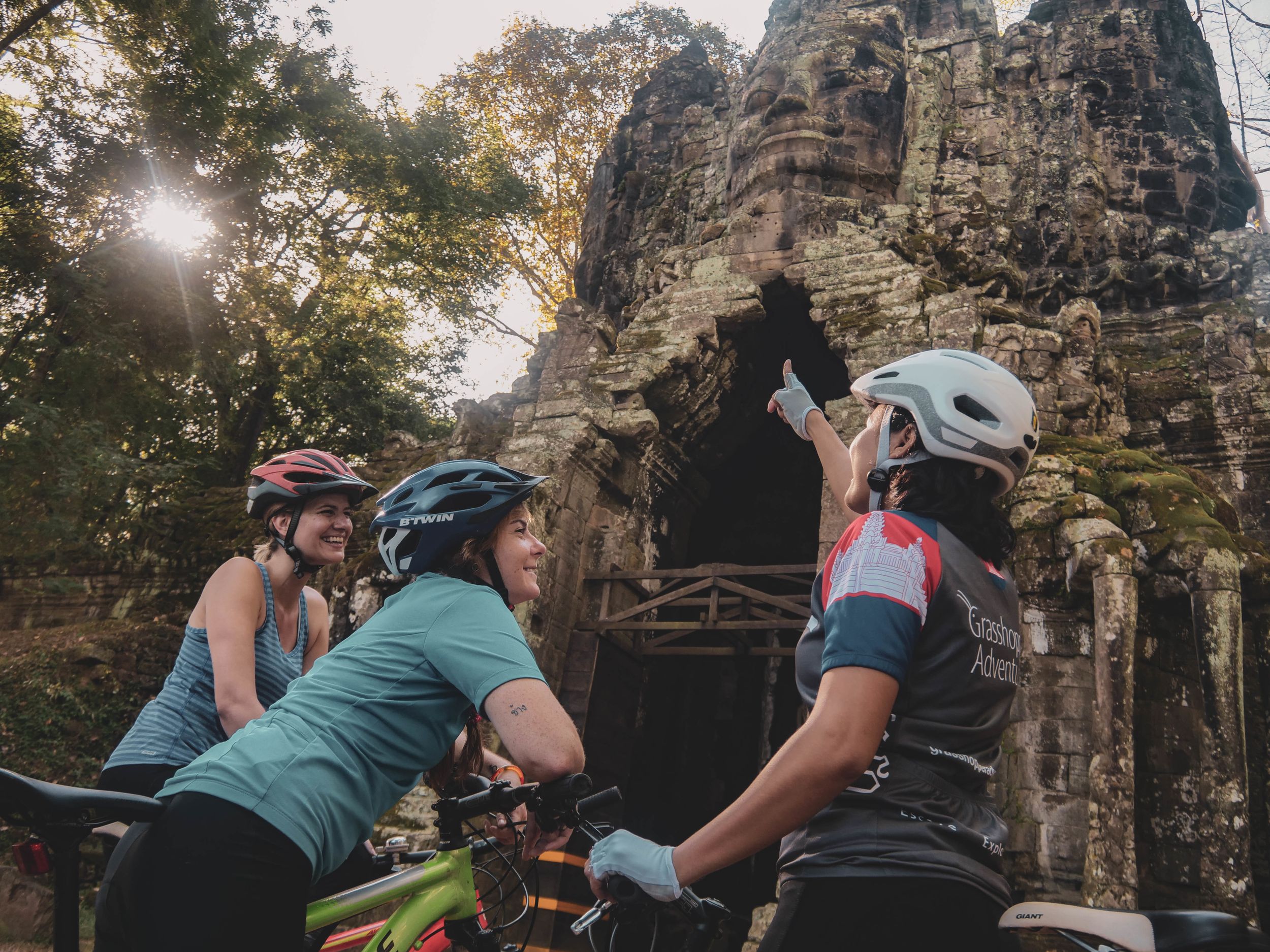 Siem Reap: Radle zu den Angkor-Tempeln – ganztägige 30-km-Tour