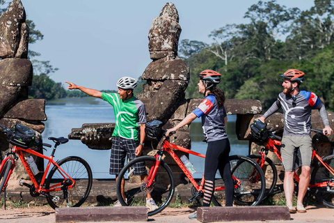 Bike the Angkor Temples Tour, Bayon, Ta Prohm with Lunch Standard Option