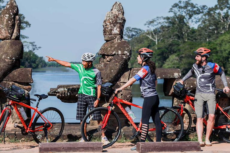 Bike the Angkor Temples Tour, Bayon, Ta Prohm with Lunch Standard Option