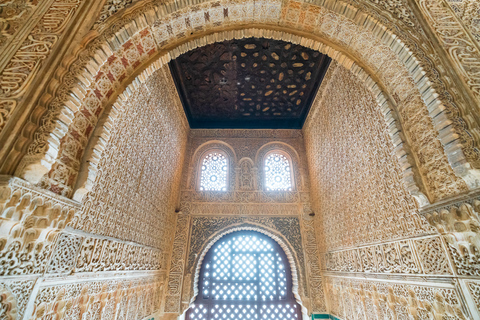 Granada: Alhambra Ticket and Guided Tour with Nasrid Palaces Private Guided Tour and Ticket in German