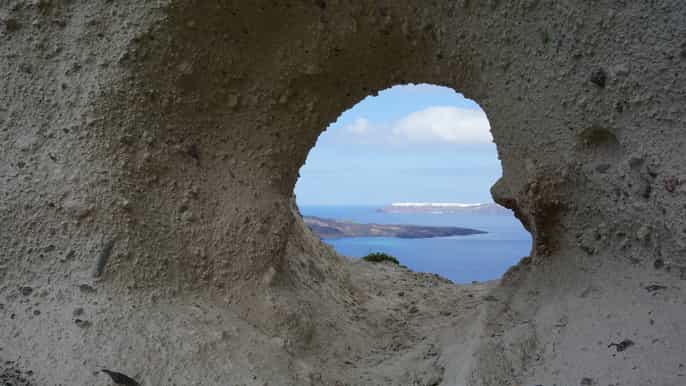 santorini megalochori village tour and wine tasting