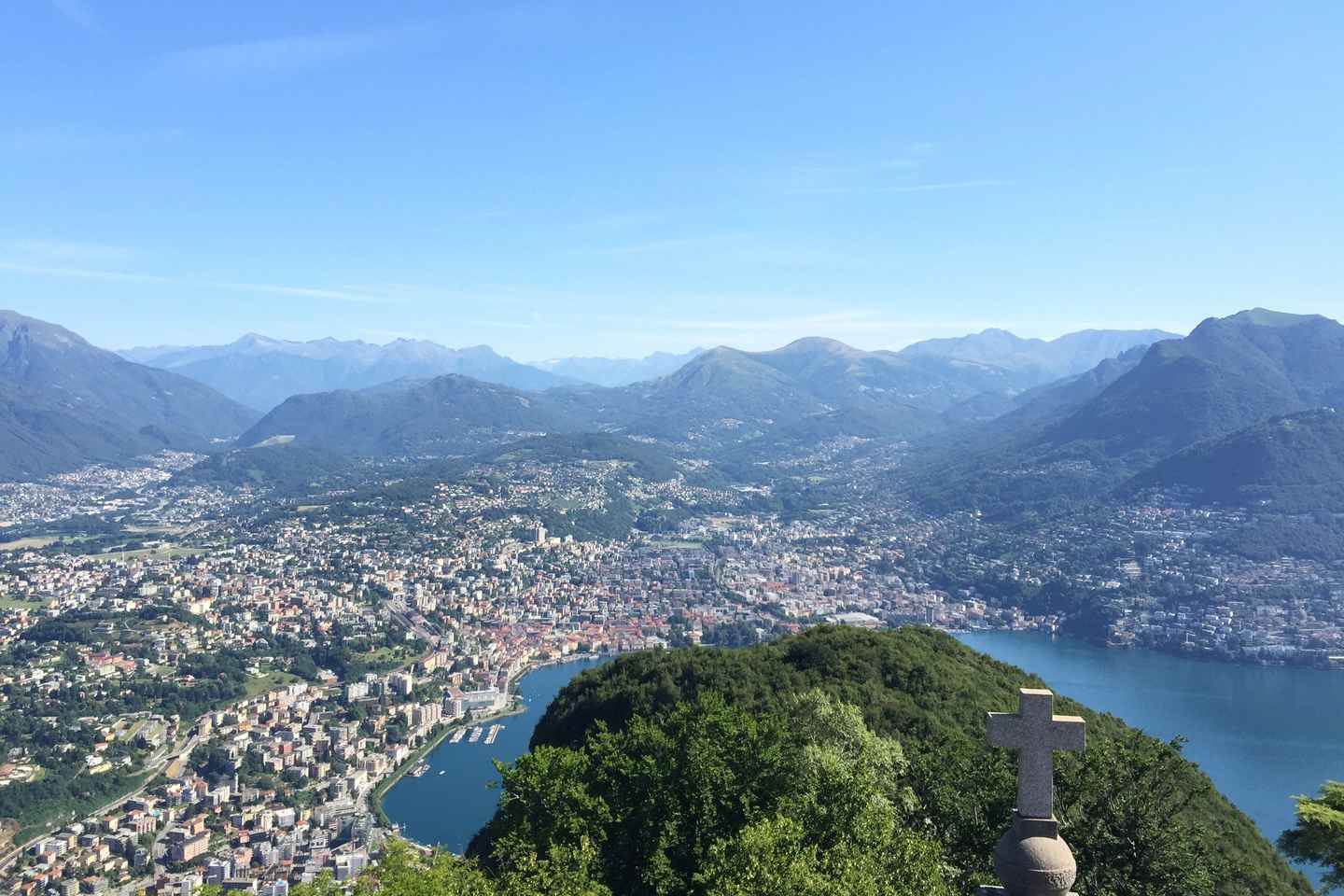 루가노: 몬테 산 살바토레 케이블카 3시간 투어