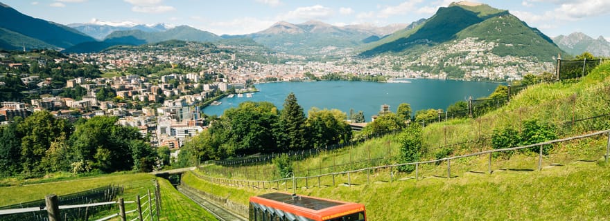 Lugano : 3 heures de visite du Monte San Salvatore avec funiculaire