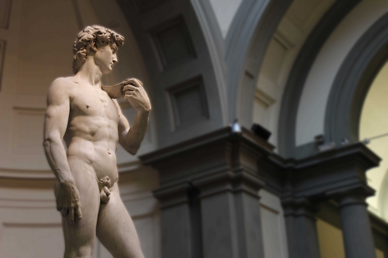 Florenz: Rundgang mit Galerie der AccademiaTour auf Spanisch mit Mittagessen