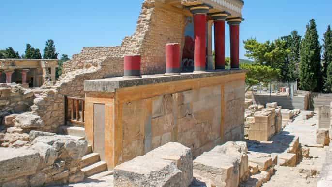fullday knossos heraklion bus tour