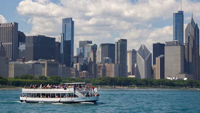 chicago 1.5hour lake and river architecture cruise
