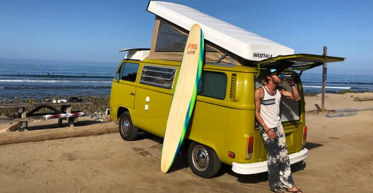 Malibu Beach: Surf Tour in a Vintage VW Van | GetYourGuide