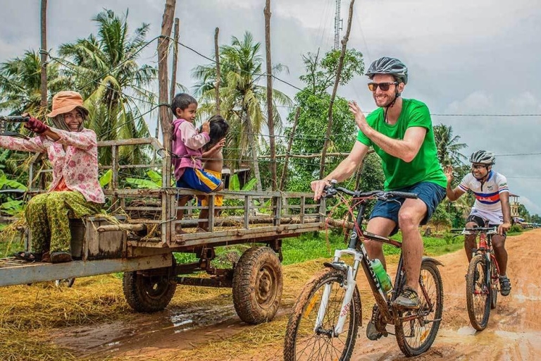 Siem Reap: Geführte Fahrradtour auf dem Land mit lokalen Snacks