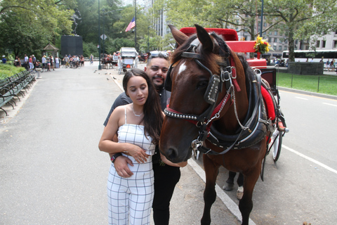 Romantico/Proposta Tour in carrozza a Central Park Fino a 4 adultiNew York City: romantico giro in carrozza a Central Park