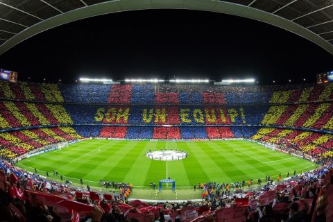 Yksityinen FC Barcelonan museovierailu ja Spotify Camp Nou -kierros