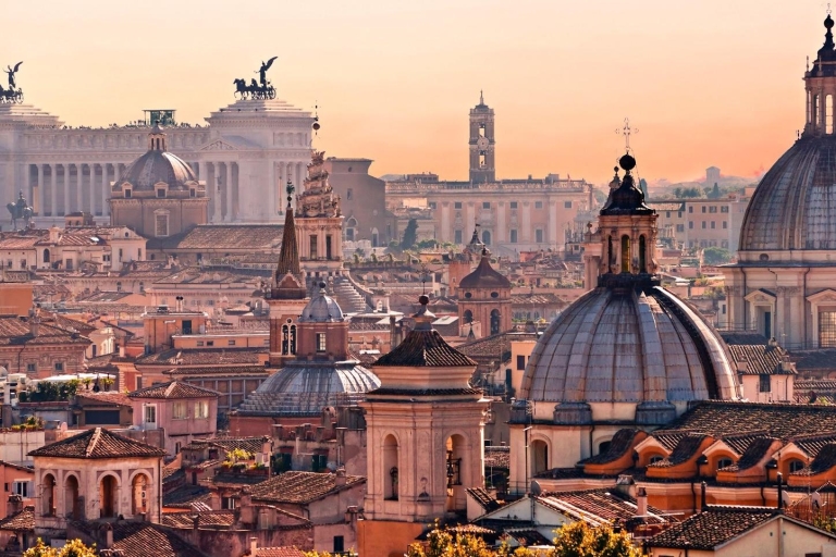 Roma: transporte privado de ida ciudad-aeropuerto