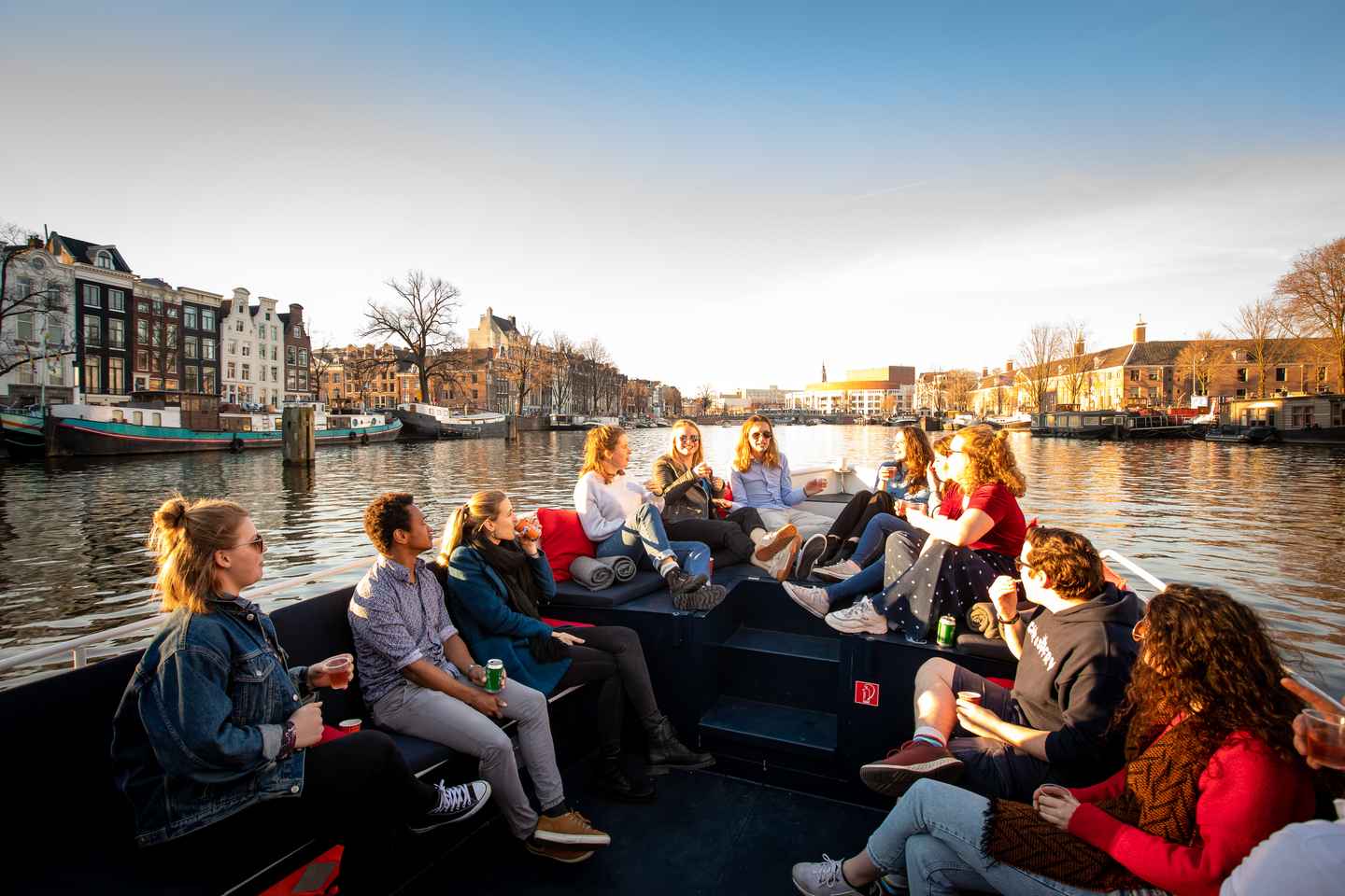 Amsterdam Small-Group Walking Tour with Canal Cruise