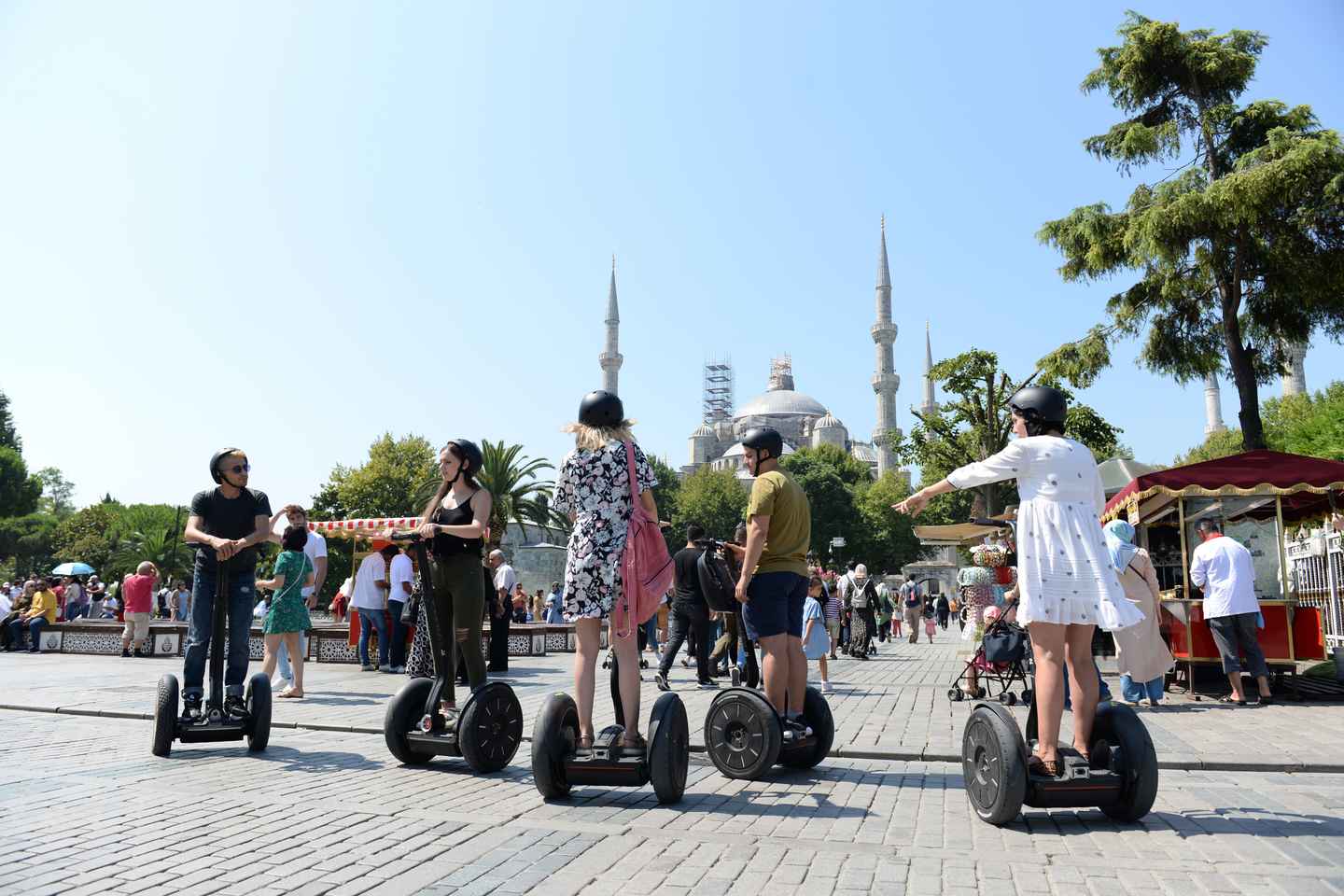 Istanbul: 3-stündige Segway-Sightseeing-Tour mit englischsprachigem Guide