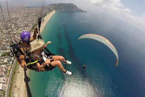 From Alanya: Tandem Paragliding Experience