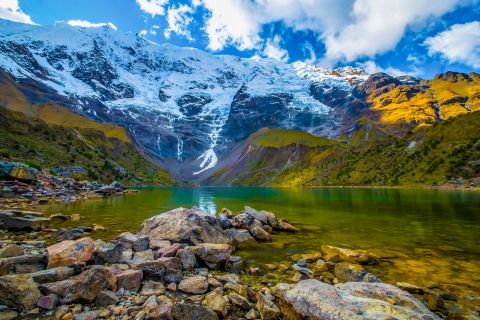 De Cusco: visite de 2 jours de Rainbow Mountain et du lac HumantayVisite avec point de rencontre