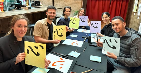 Kyoto: Japanese Calligraphy Workshop
