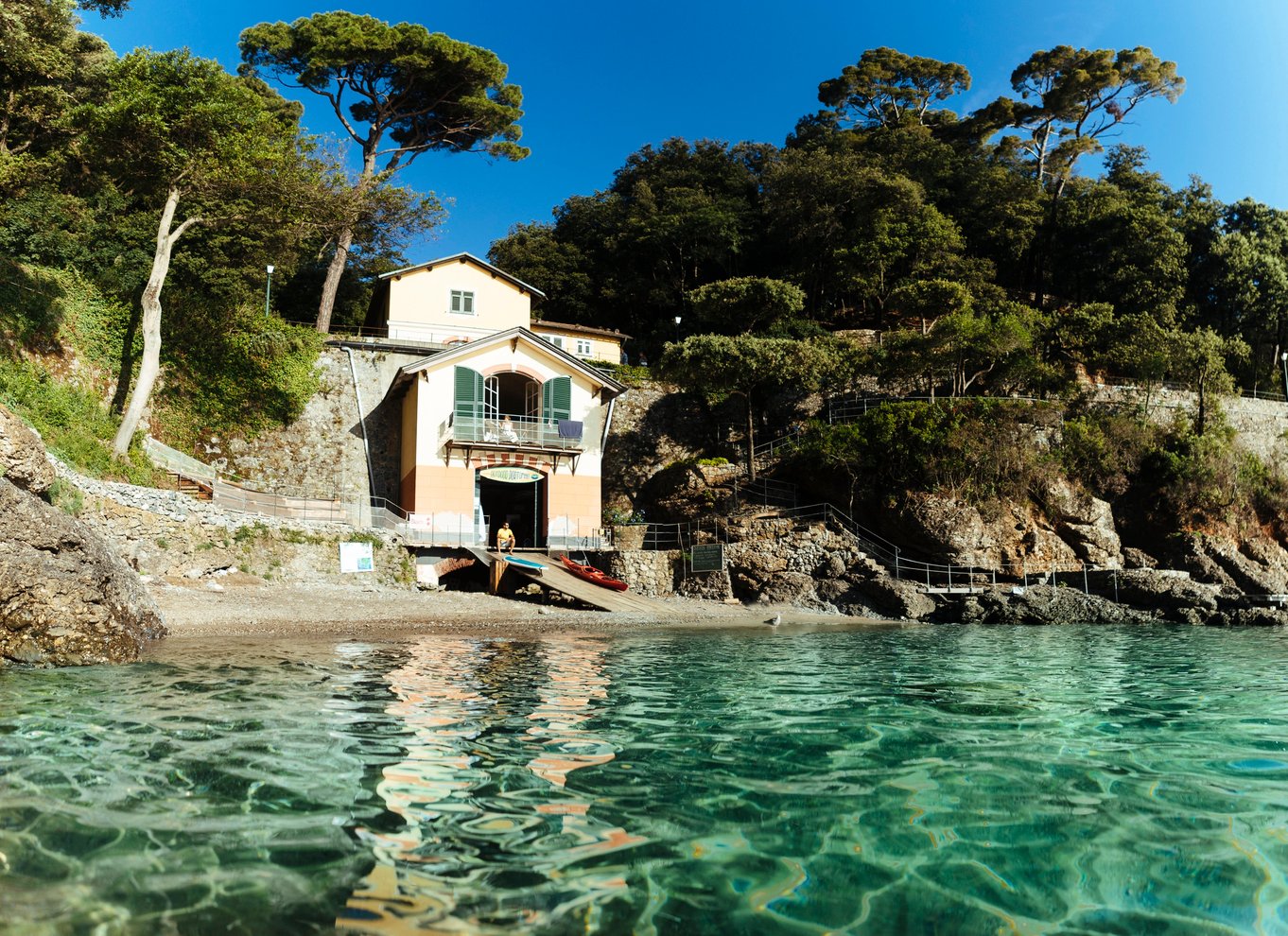 Nem kajaktur til Portofino med mulighed for snorkling