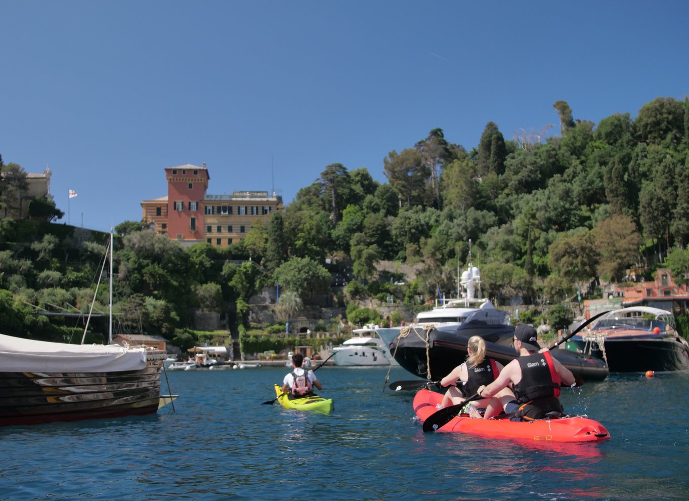 Nem kajaktur til Portofino med mulighed for snorkling