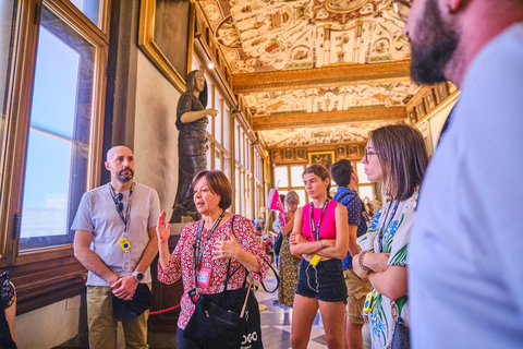 Galería Uffizi: tour guiado con ticket sin colasTour en español