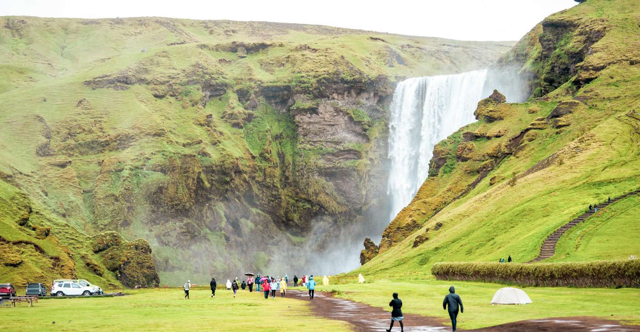 De Reykjavík, chute d'eau de la côte sud, visite de sable noir et de glace - Hizvo