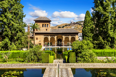 Alhambra, Palácios Nasridas e Generalife: tour guiado de 3 horasExcursão Particular