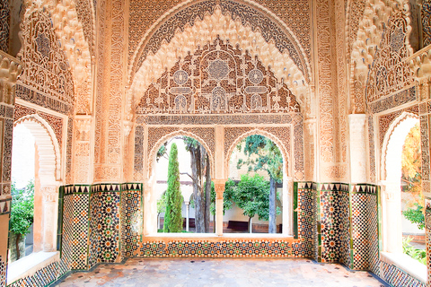 Alhambra, Palazzi Nasridi e Generalife: tour guidato di 3 oreTour privato