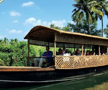 Cochin: Half-Day Backwater Village Eco Boat Cruise W/ Lunch